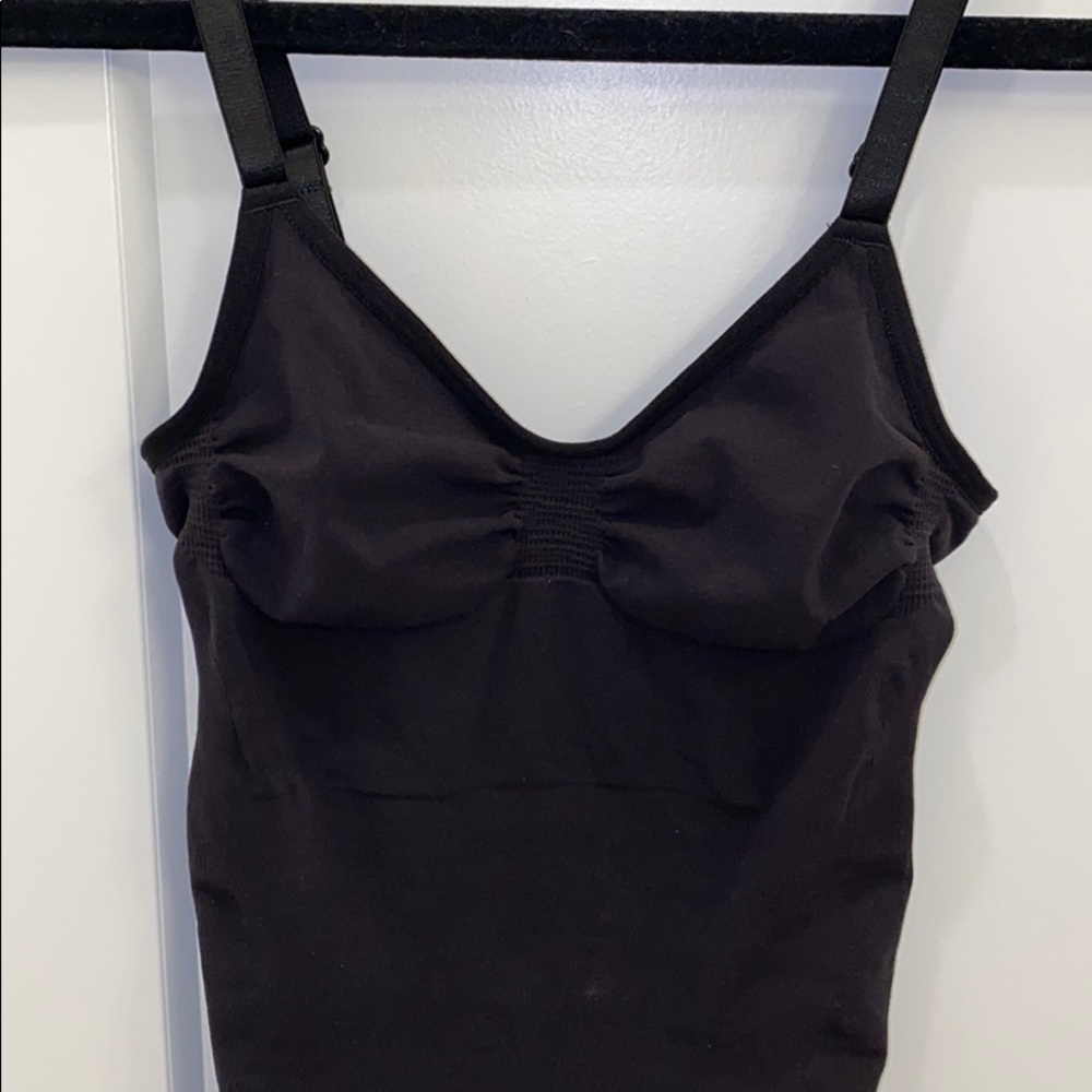 Black bodysuit, shapewear